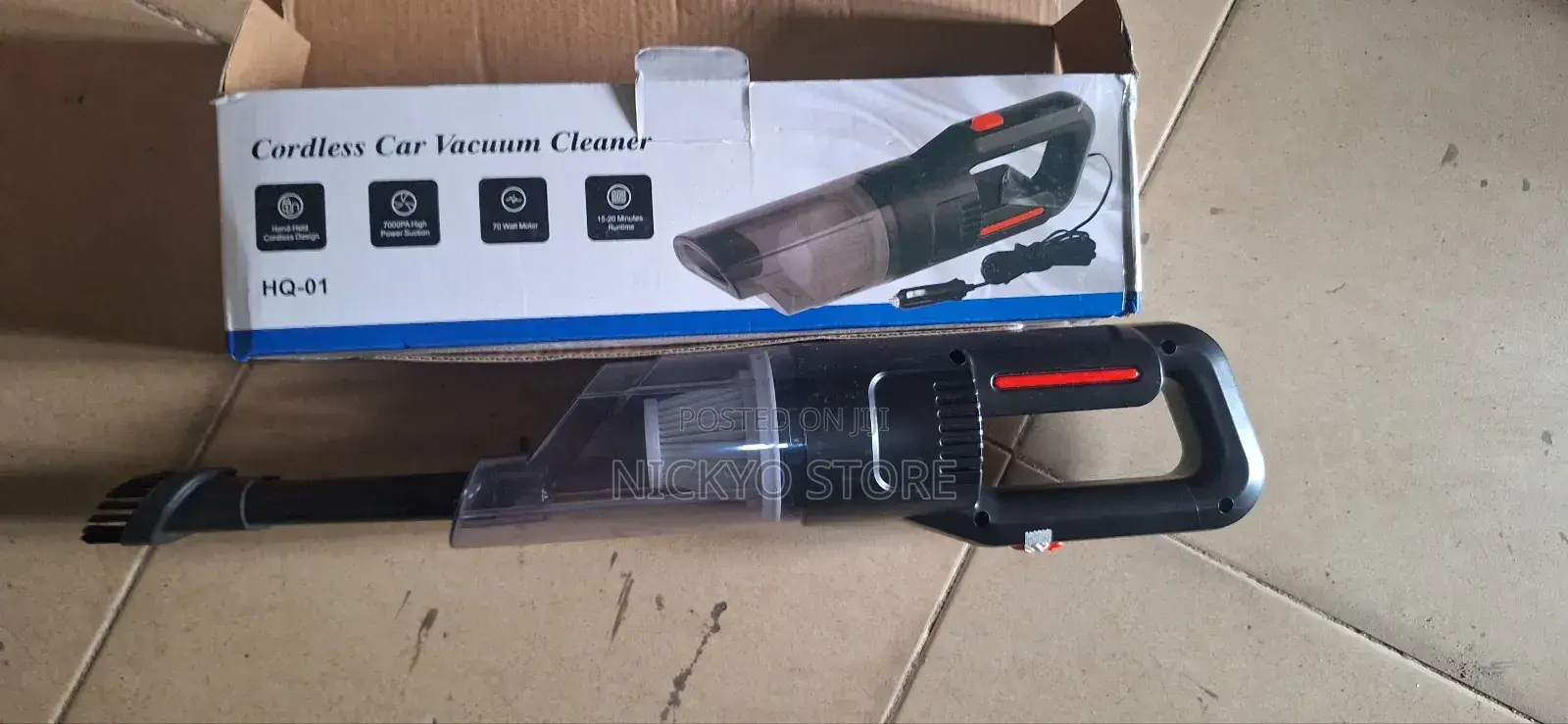 Rechargeable Car/Home Vacuum Cleaner