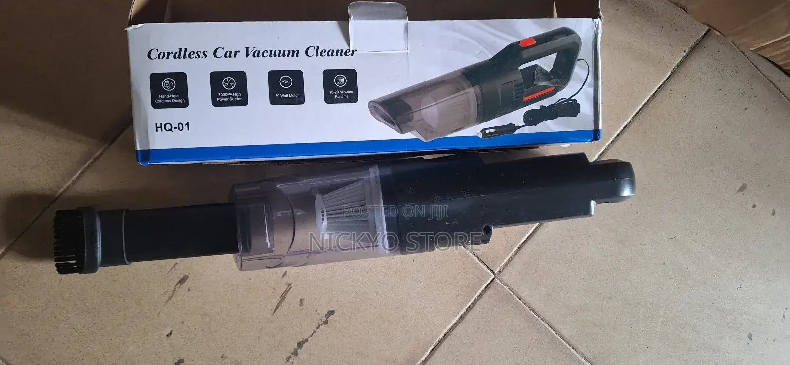 Rechargeable Car/Home Vacuum Cleaner