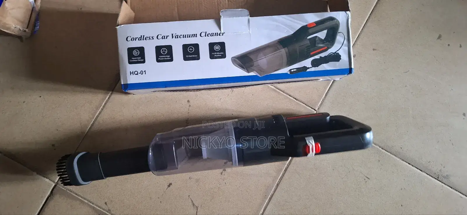 Rechargeable Car/Home Vacuum Cleaner