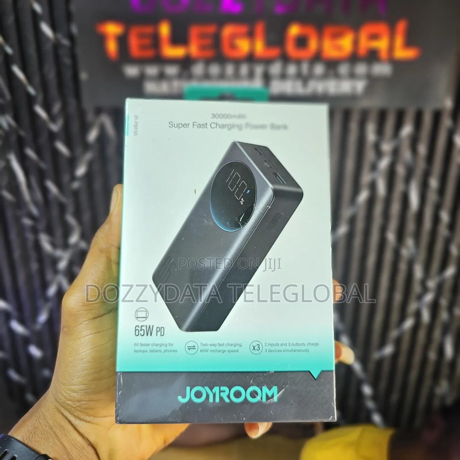 Joyroom 30000mah 65w Laptop Powerbank