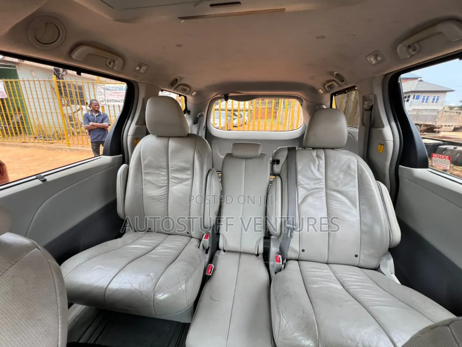 Toyota Sienna XLE 7 Passenger Mobility 2012 Gray