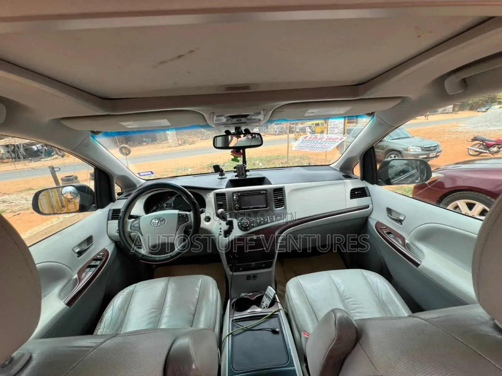 Toyota Sienna XLE 7 Passenger Mobility 2012 Gray
