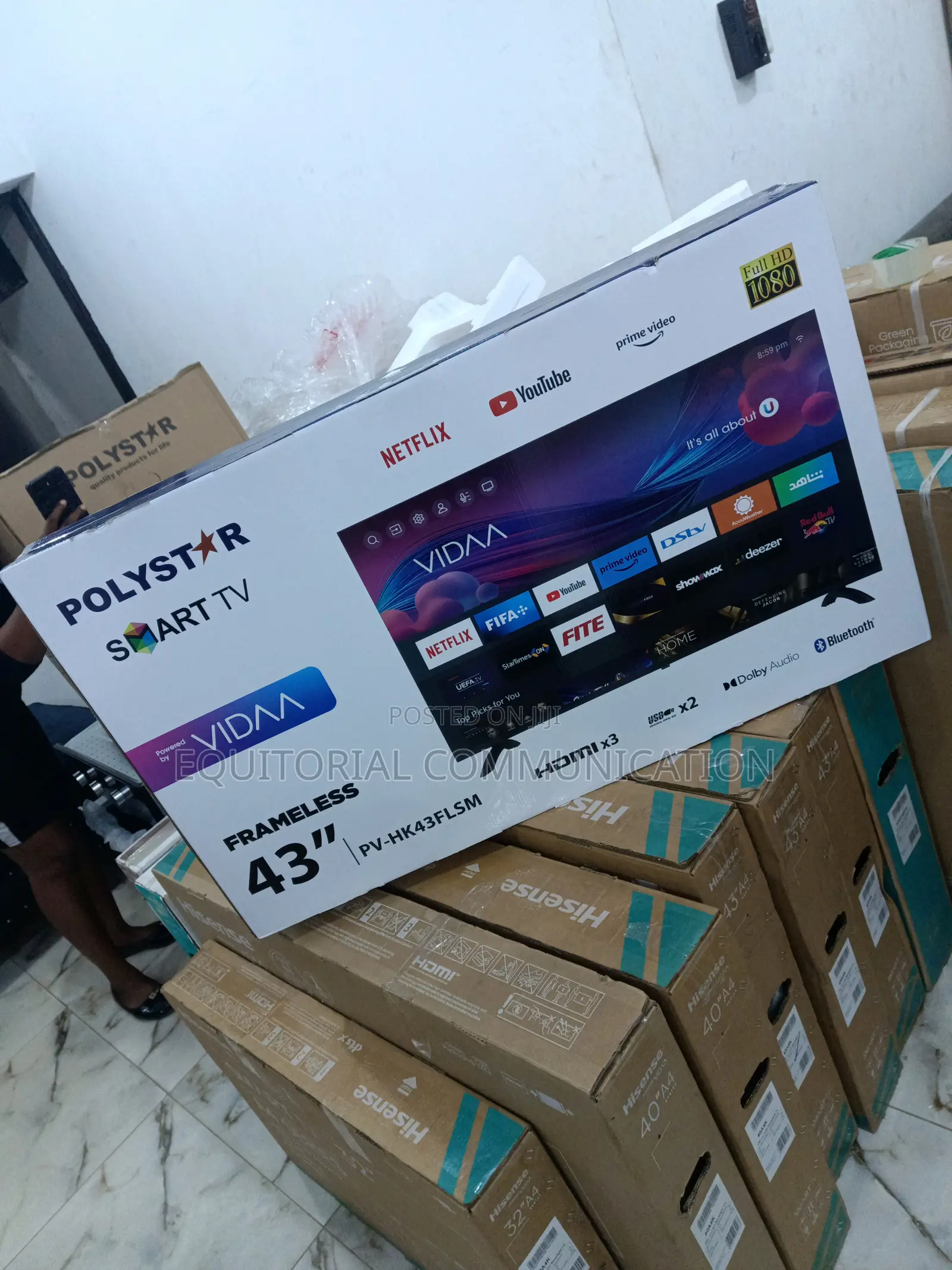 Best Price Polystar 43inches Tv 