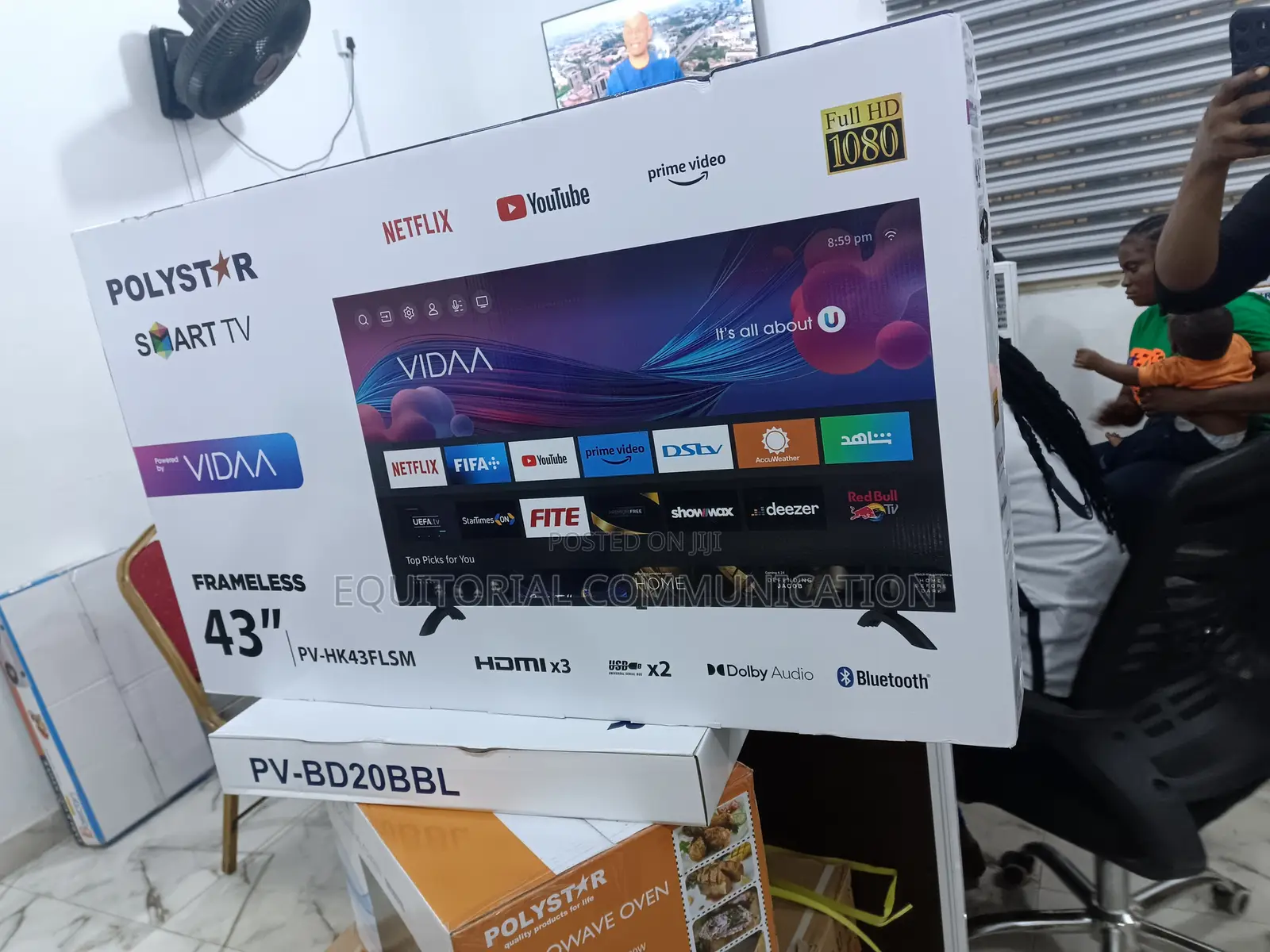 Best Price Polystar 43inches Tv 