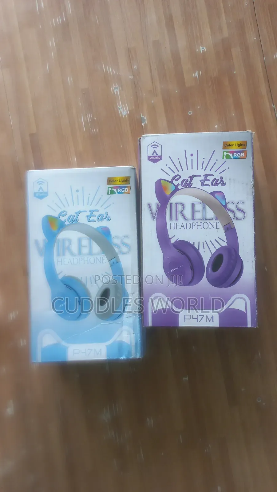 Kids Cat Eye Head Phone With Bluetooth