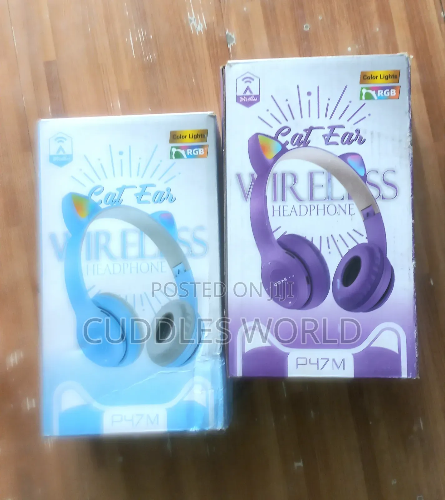 Kids Cat Eye Head Phone With Bluetooth