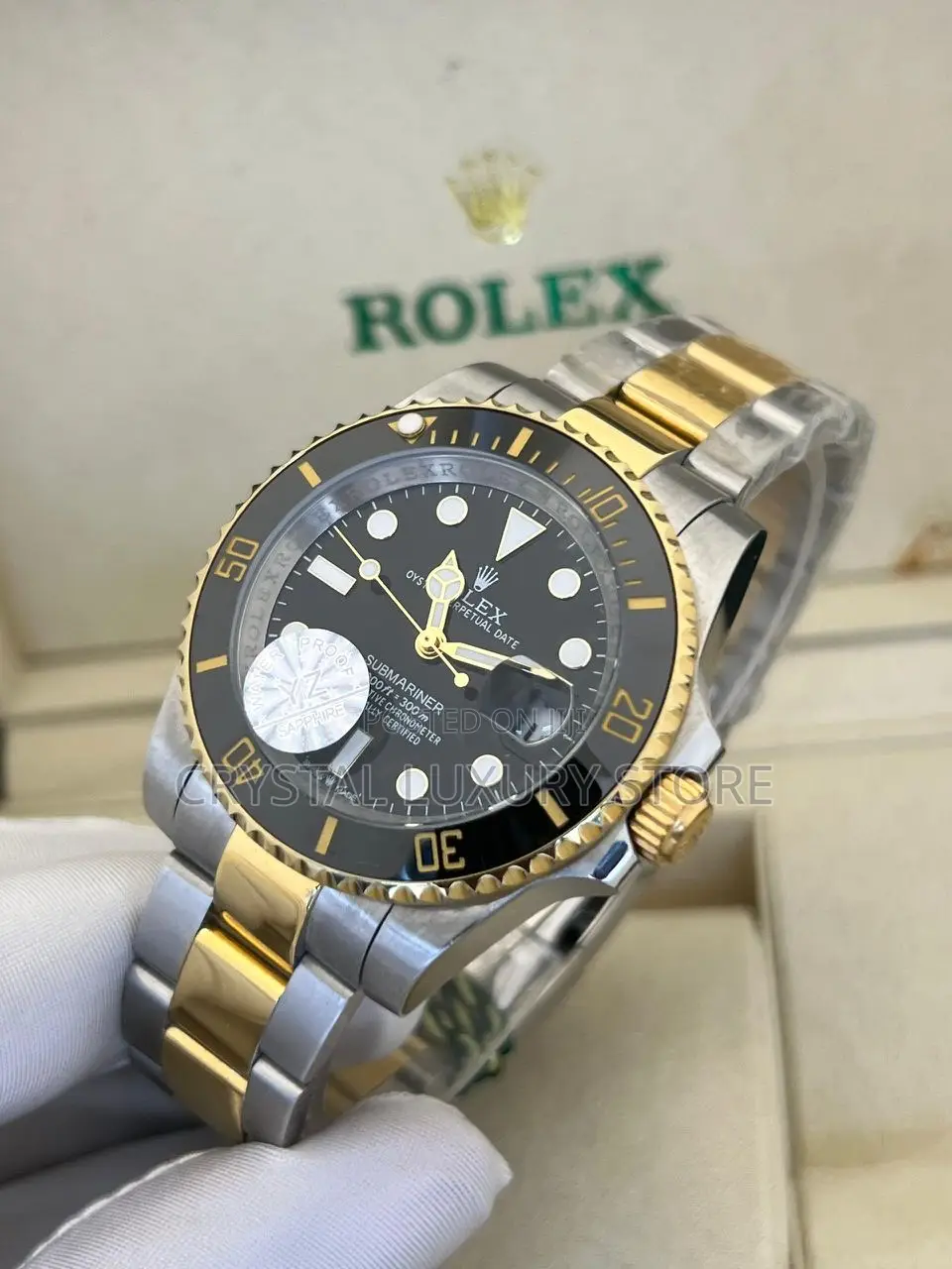 Rolex Quality Luxury Men Chain Wristwatch