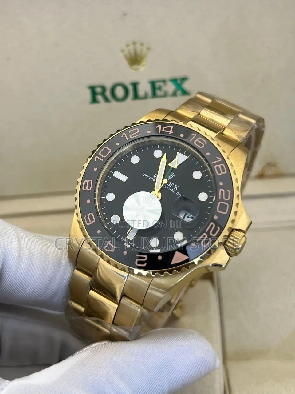 Rolex Quality Luxury Men Chain Wristwatch