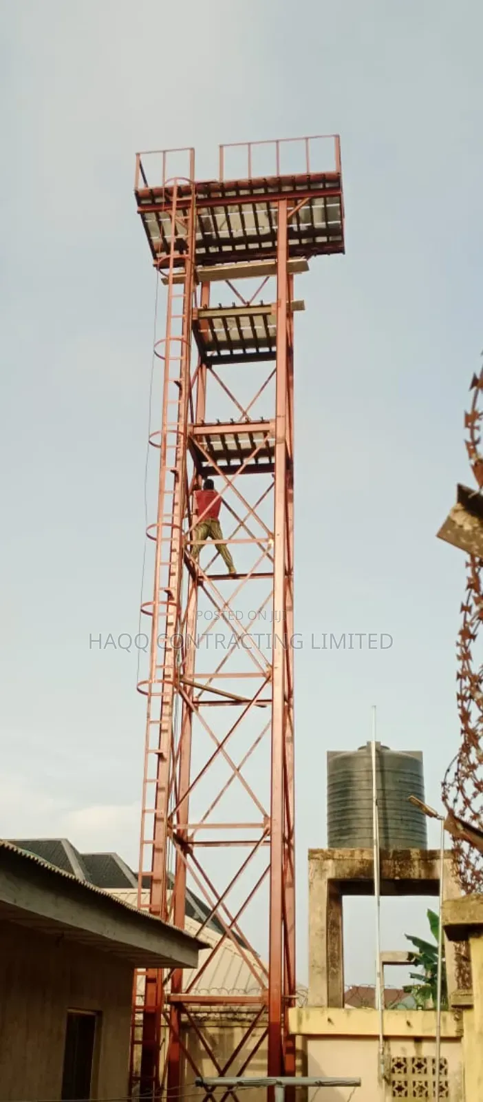 Water Storage Tank Scaffold Fabrication Expert You Can Try