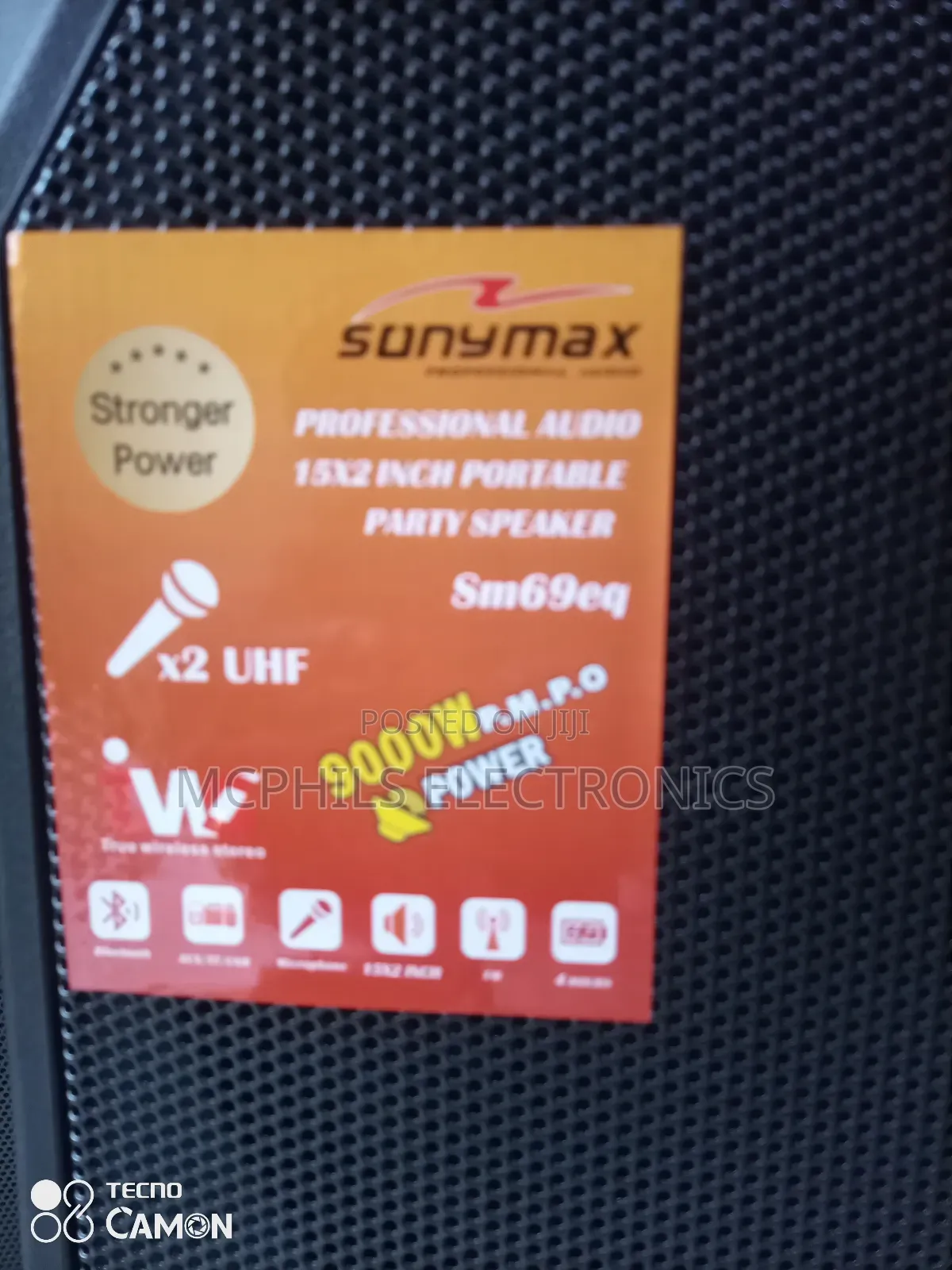 9000w Double 15 Inches P.A System