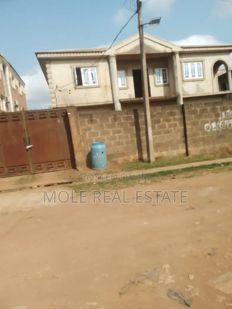 Half Plot of Land by Kwara Bustop Fenced