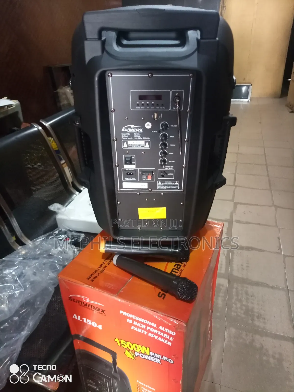 Sunymax 15 Inches P.A System