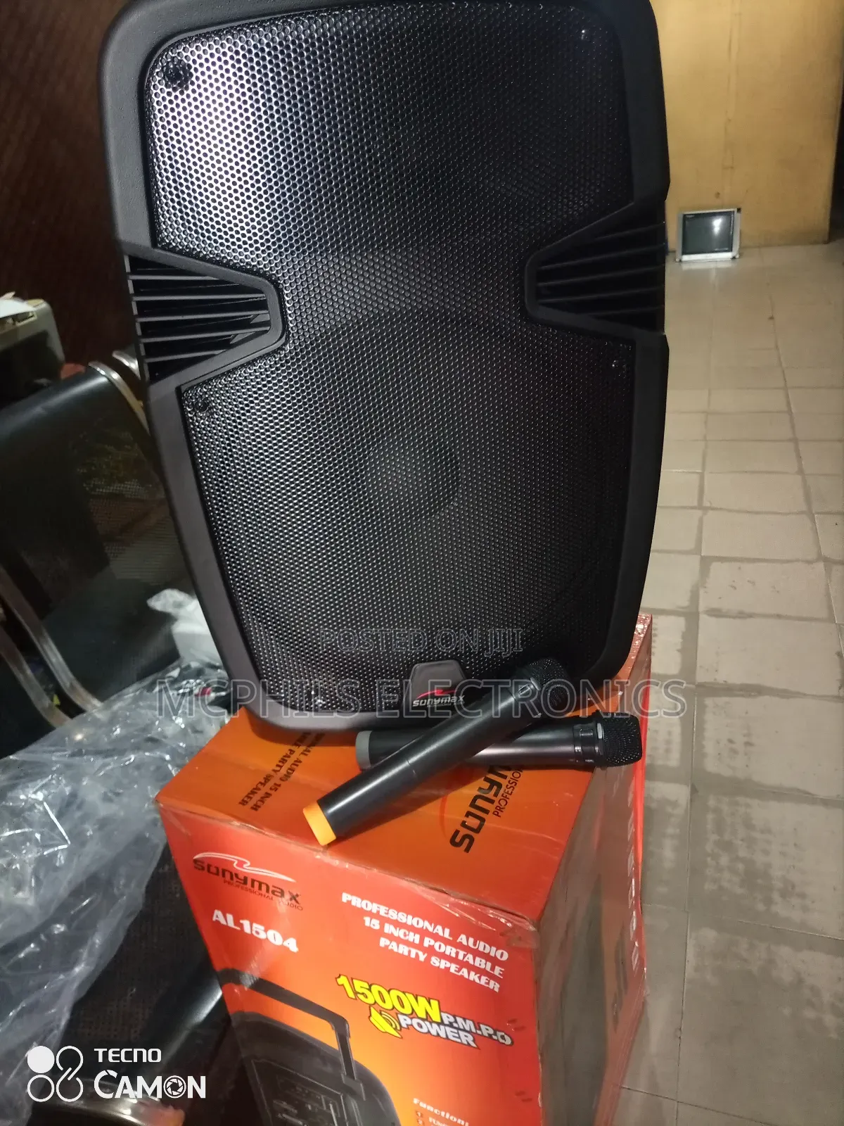 Sunymax 15 Inches P.A System
