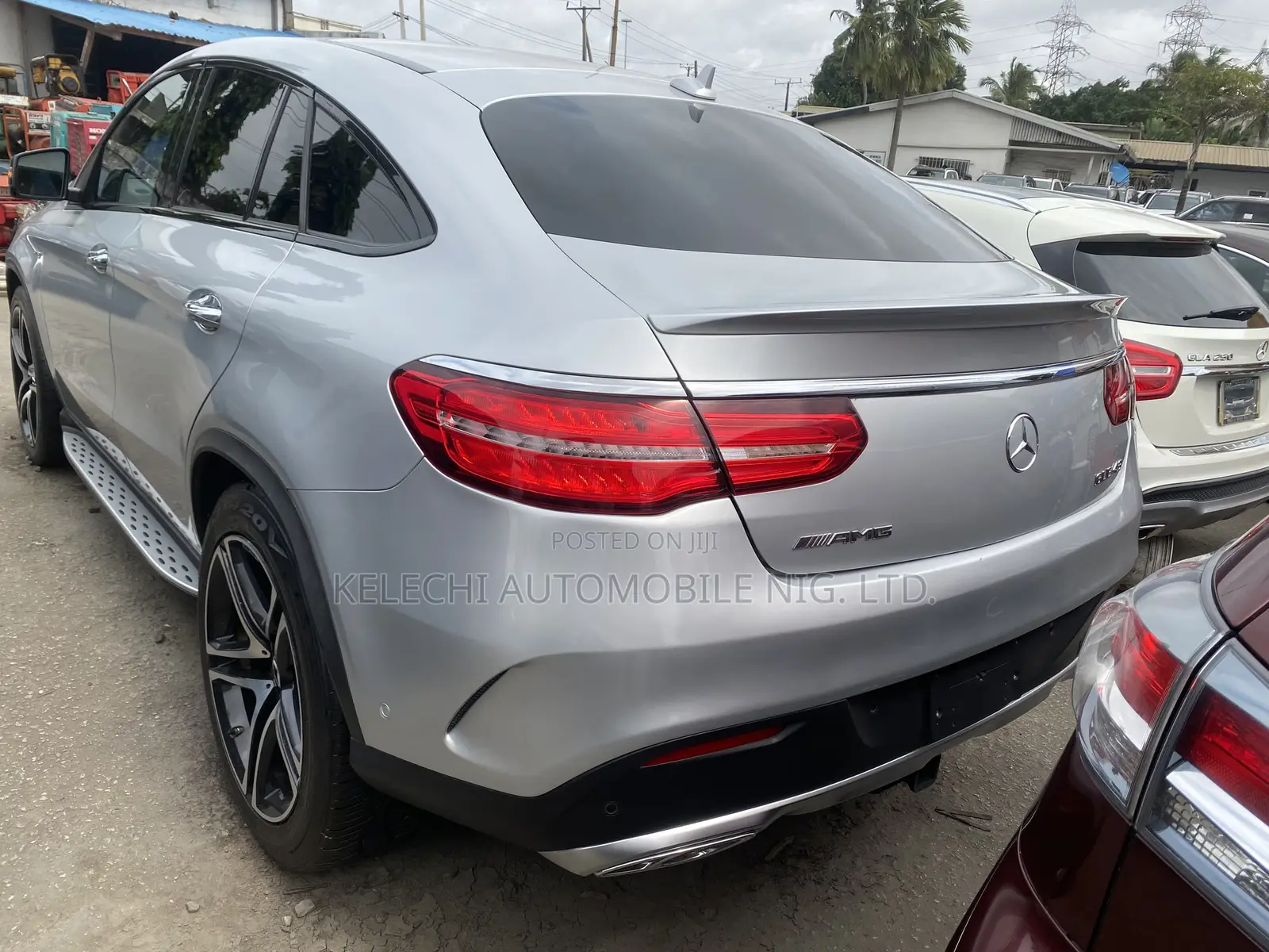 Mercedes-Benz GLE-Class AMG GLE 43 4MATIC 2016 Silver