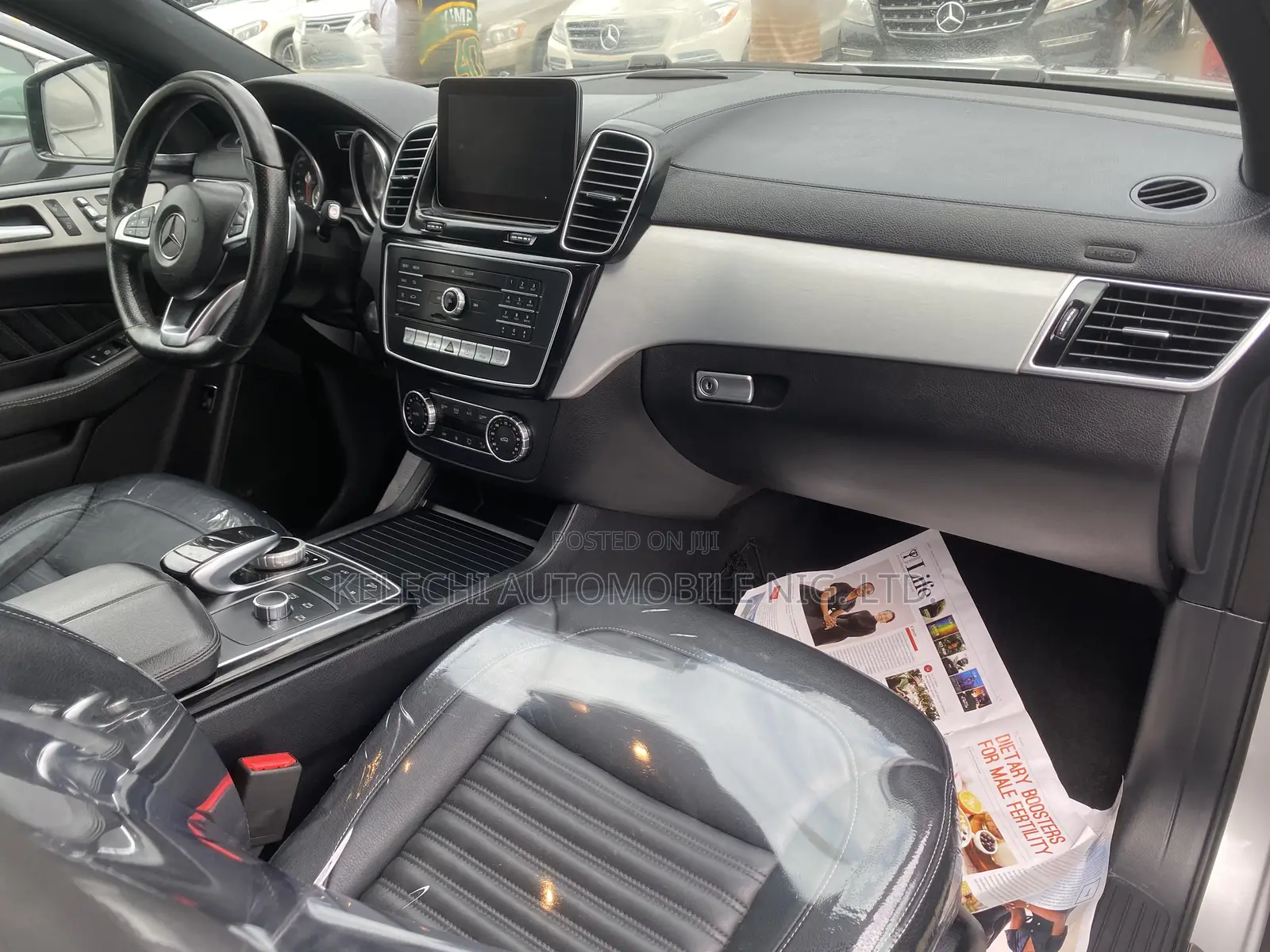 Mercedes-Benz GLE-Class AMG GLE 43 4MATIC 2016 Silver