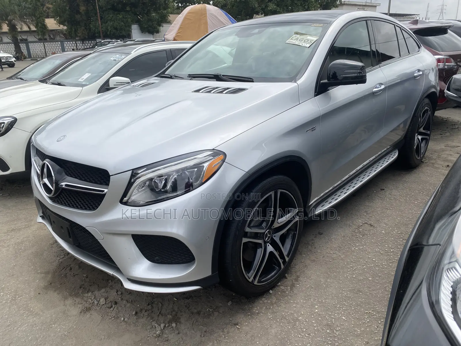 Mercedes-Benz GLE-Class AMG GLE 43 4MATIC 2016 Silver