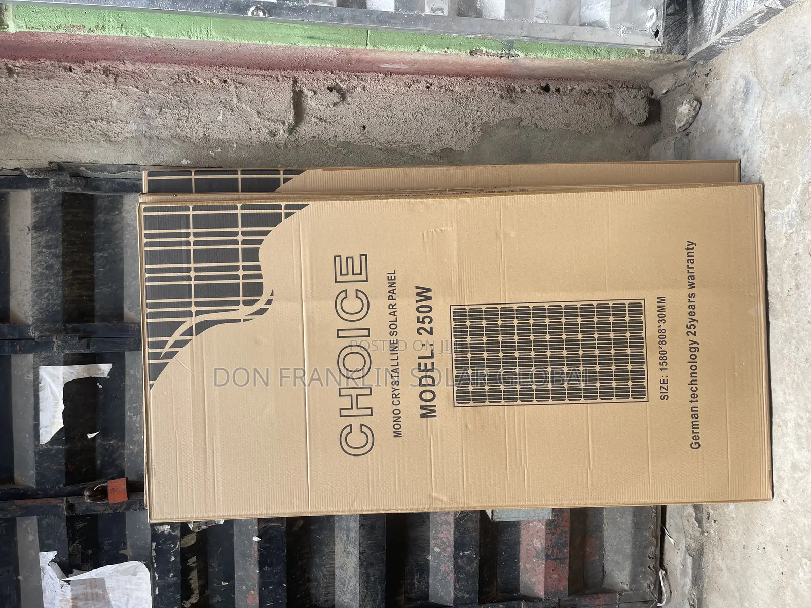 250watts Choice Monocrystalline Solar Panel With  Efficien