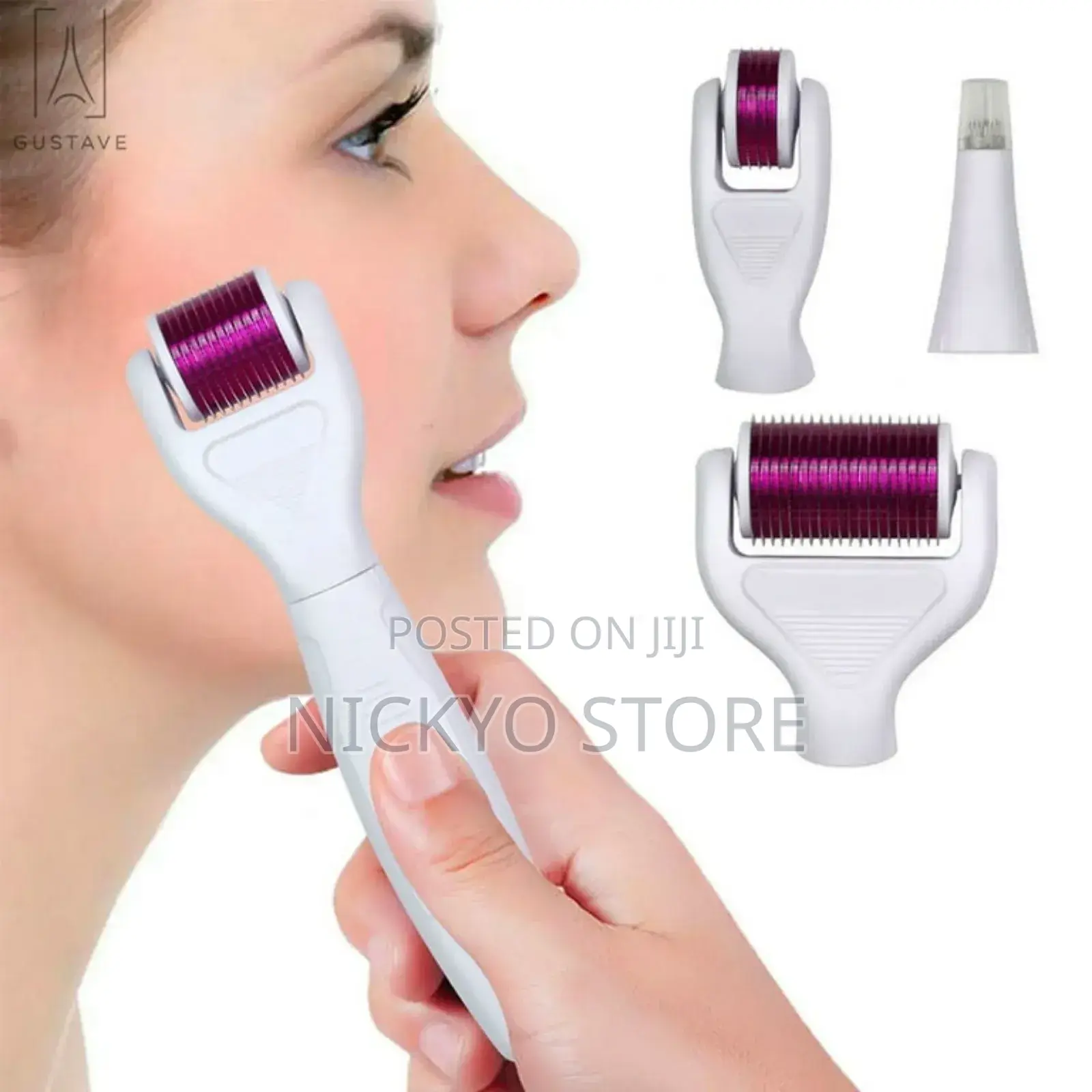 5in1 Derma Roller Microneedle Kit for Face Body Skin Care