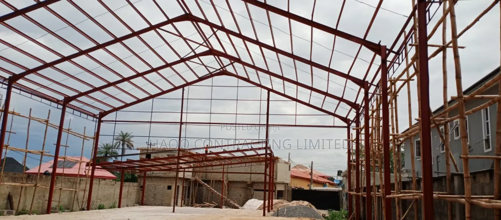 Warehouse Steel Construction Service