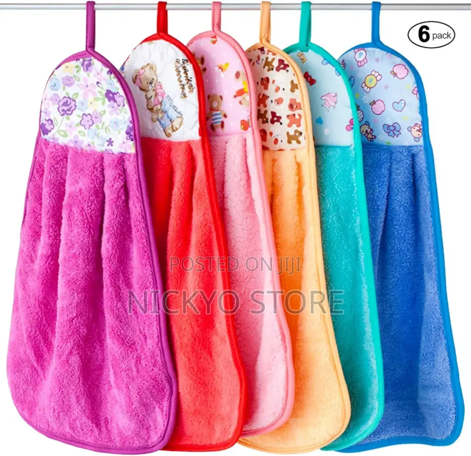 12pcs Super Soft Hanging Hand Towel for Kitchen and Bathroom