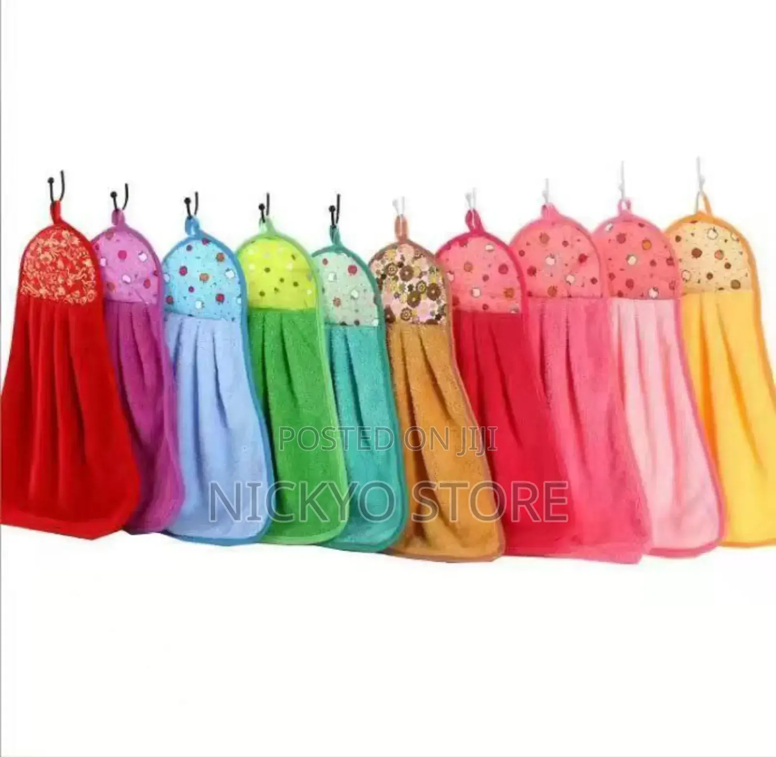 12pcs Super Soft Hanging Hand Towel for Kitchen and Bathroom
