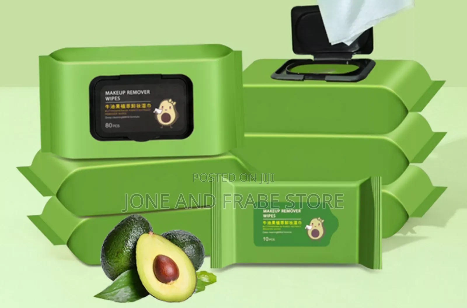 80pcs Disposable Facial Wipes