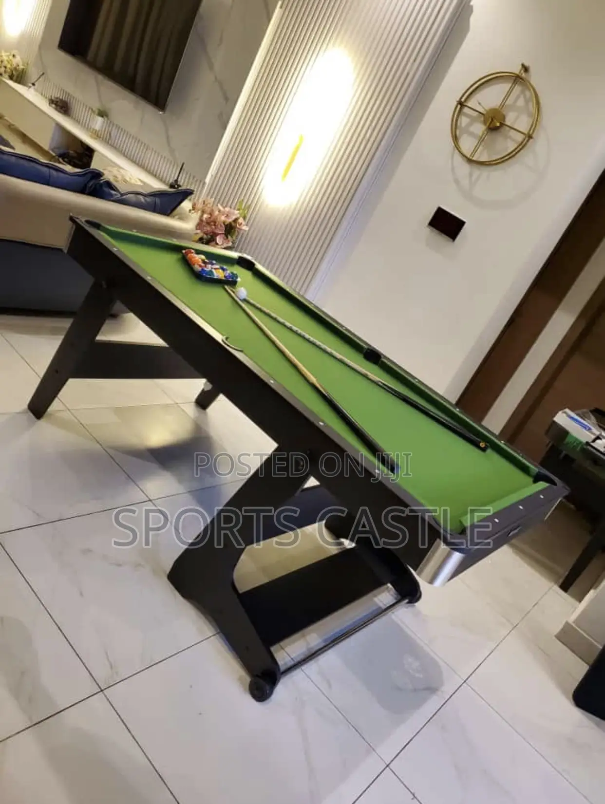 Classic Foldable and Moveable 6feet Snooker Board