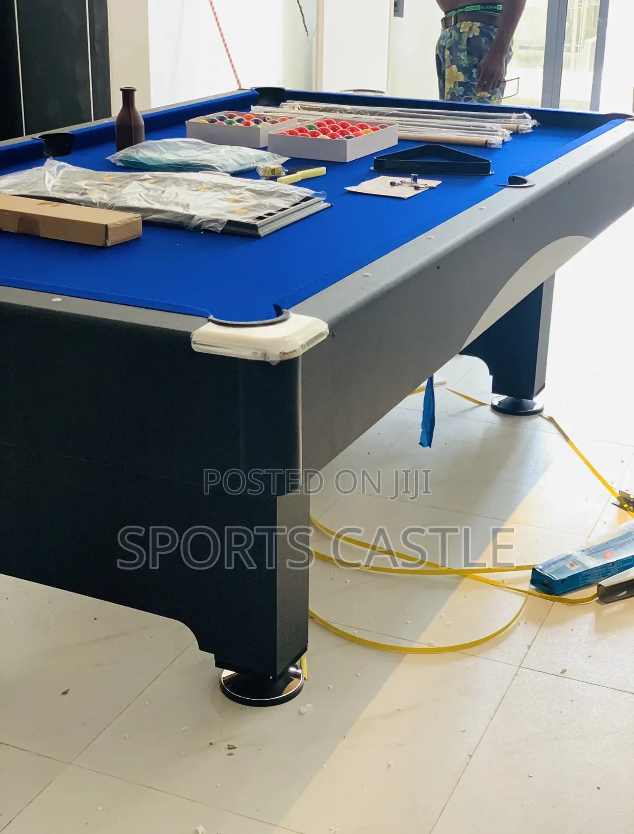 High Grade Foreign Snooker Board With Multiple Accessories