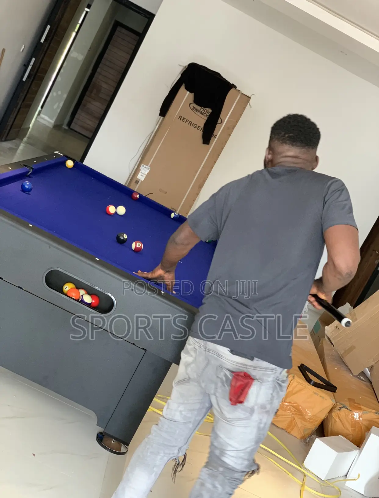 Luxury Deluxe Snooker Board With Double Accessories