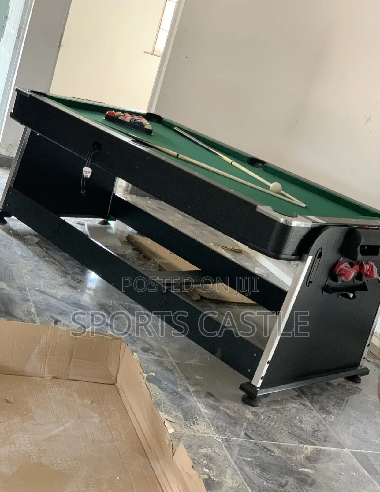 4 In 1 Snooker With Tennis Table,Air Hockey Dining Table