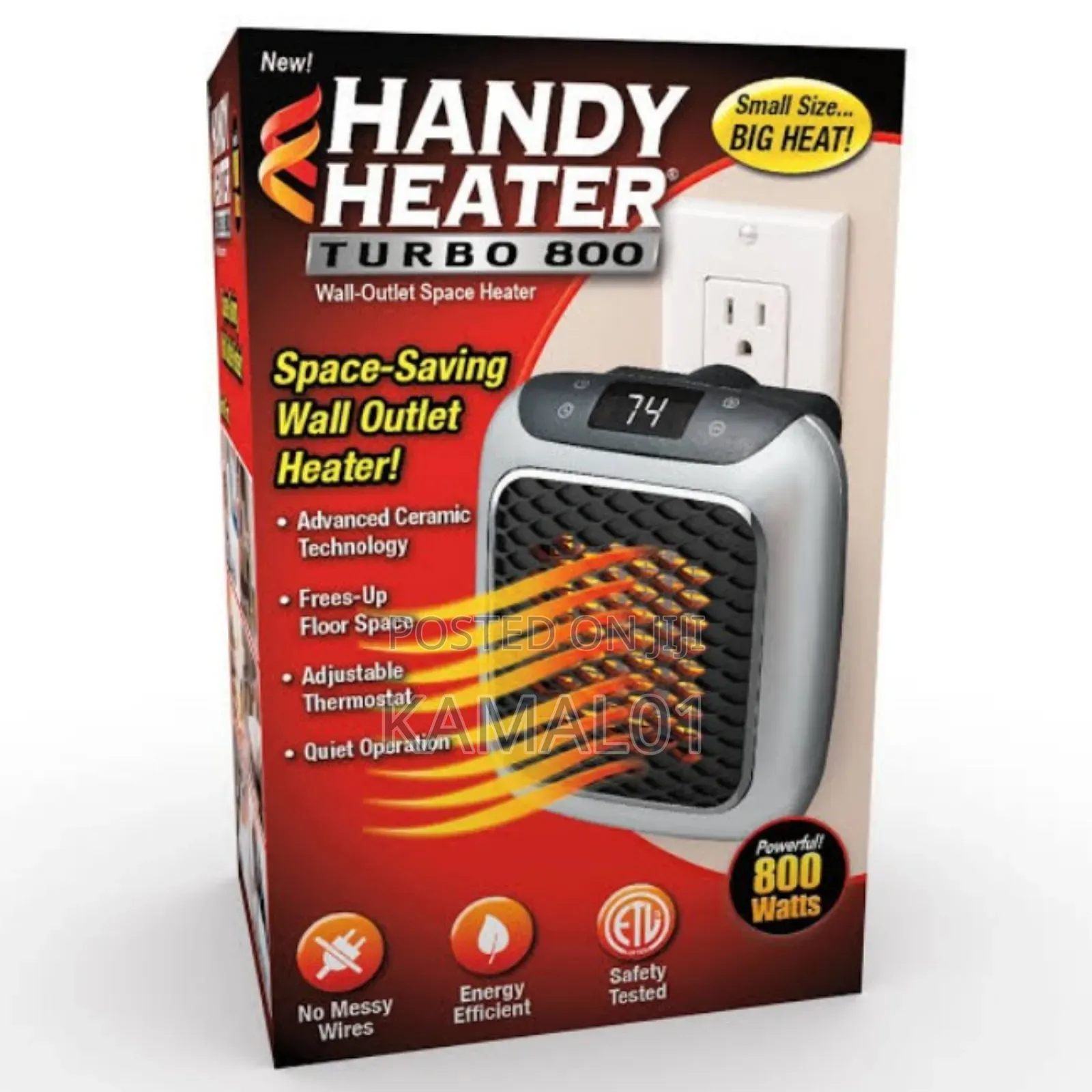Mini Electric Heater Small Space Heater