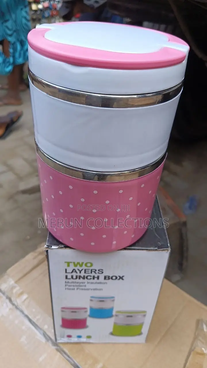 Double Layer Food Flask for Children