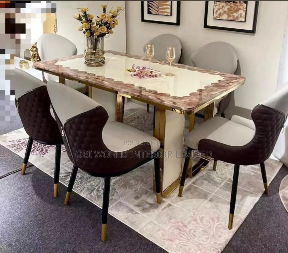 Dining Table Set by 6 New Design