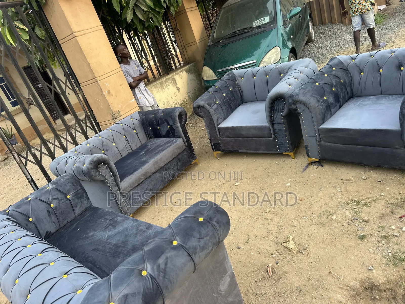 A Standard Living Room Sofa