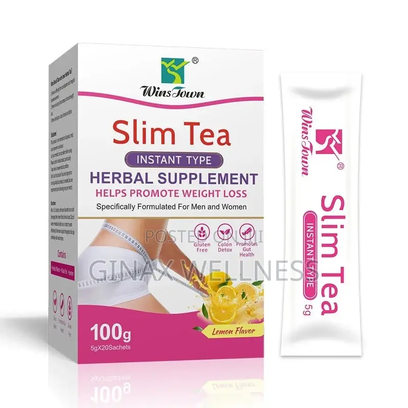 Slim Tea With Lemon Flavor | Instant Tea for Weight Loss