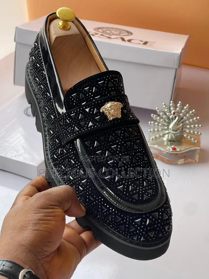 Men's Versace Stoned Shoes