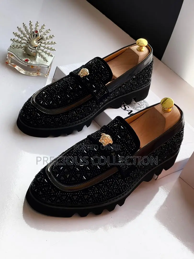 Men's Versace Stoned Shoes
