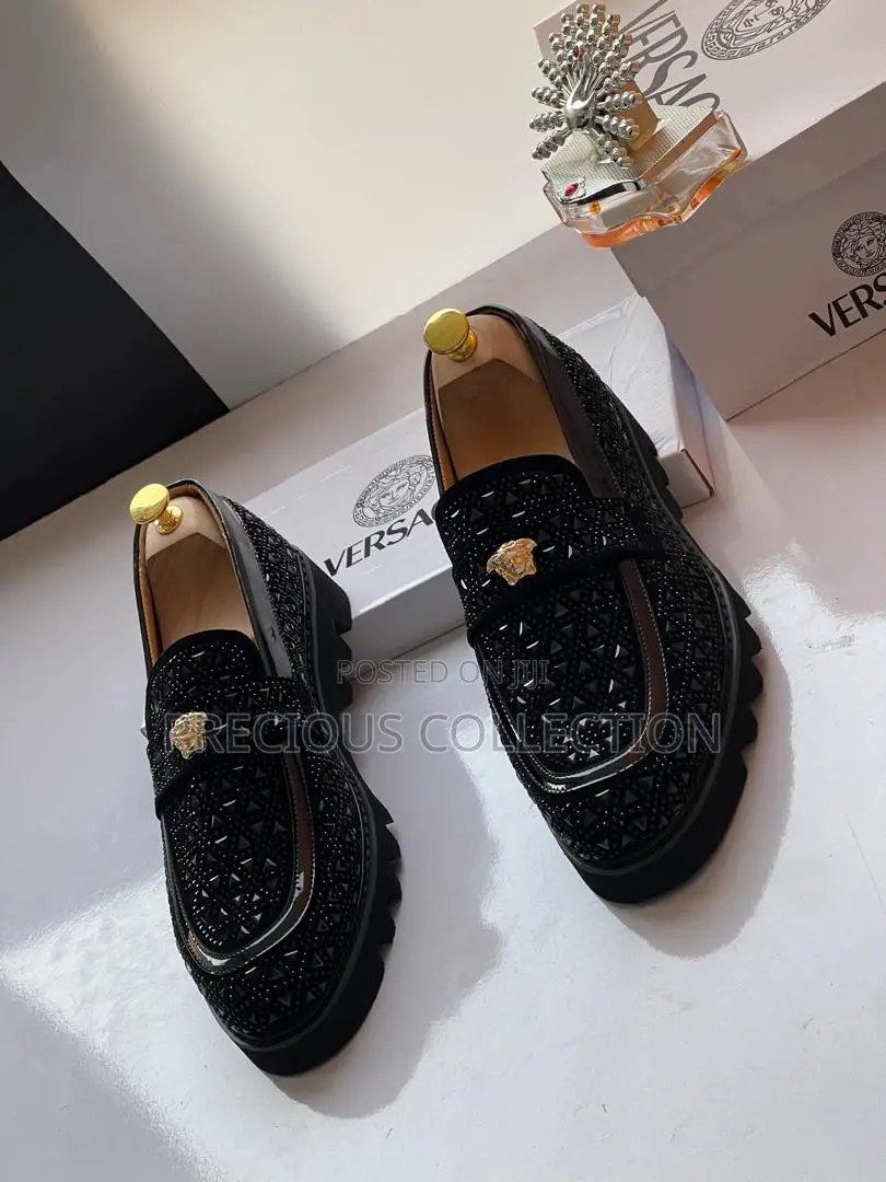 Men's Versace Stoned Shoes