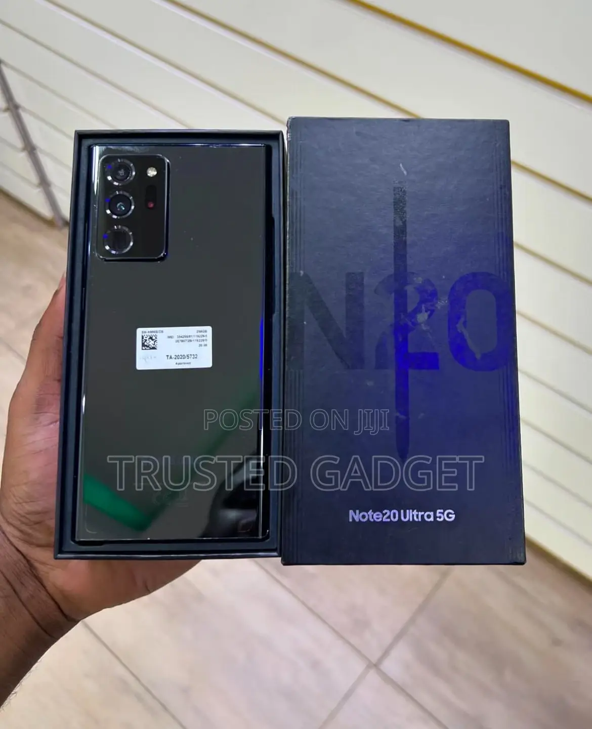 New Samsung Galaxy Note 20 Ultra 5G 256 GB Black