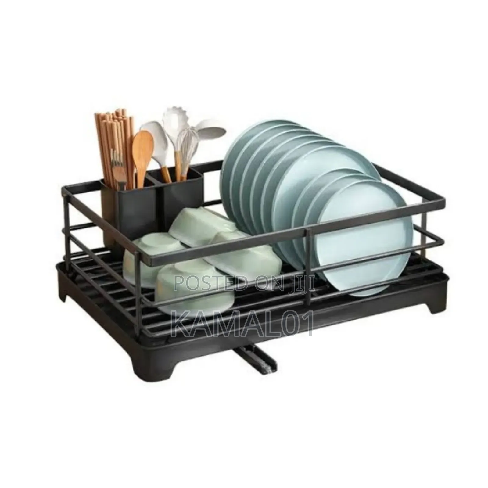 Compact Stainless Steel Dish Drying Rack