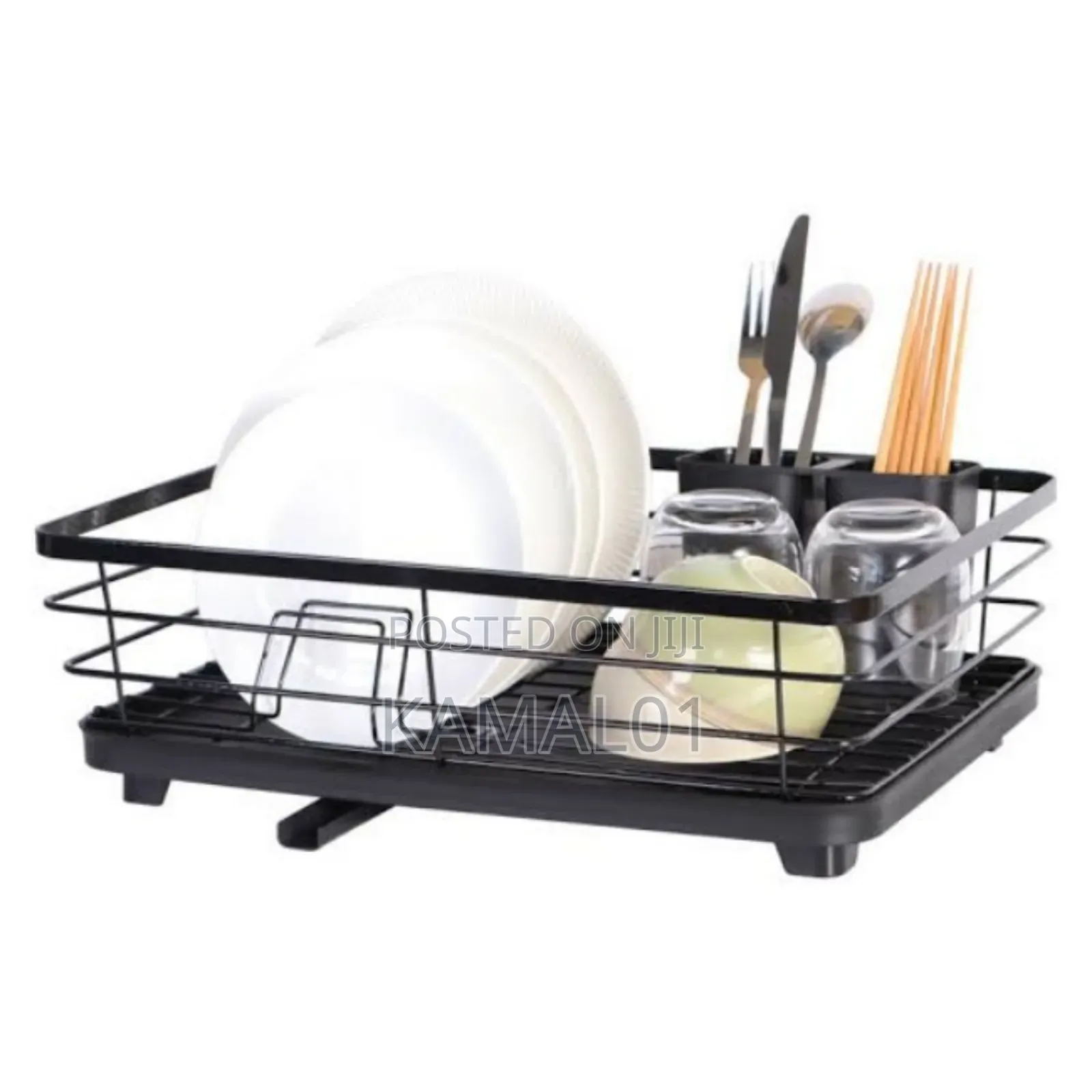 Compact Stainless Steel Dish Drying Rack