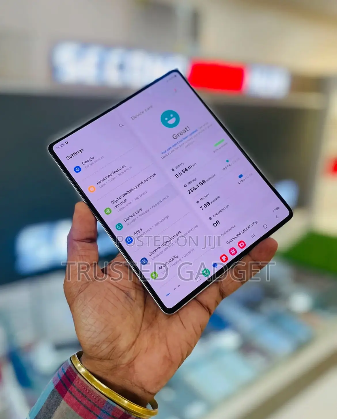 New Samsung Galaxy Z Fold 3 256 GB Silver