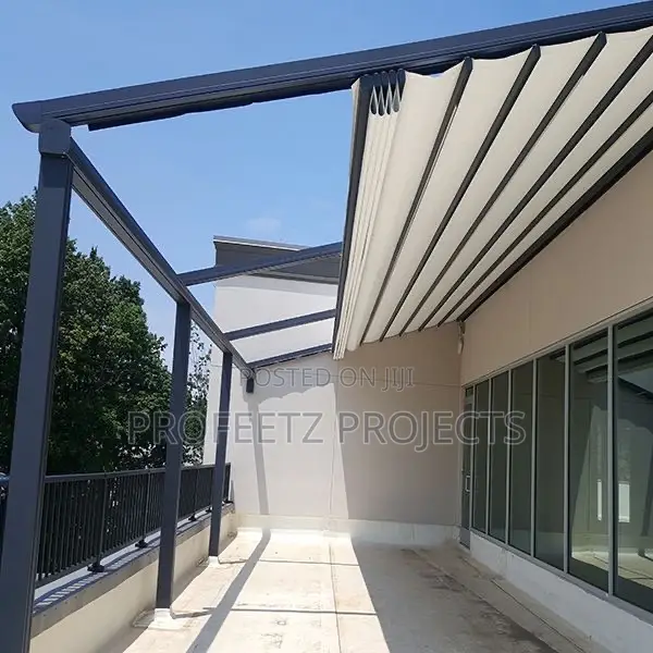 Retractable Shade, Roller Shade,Open Roof Installation