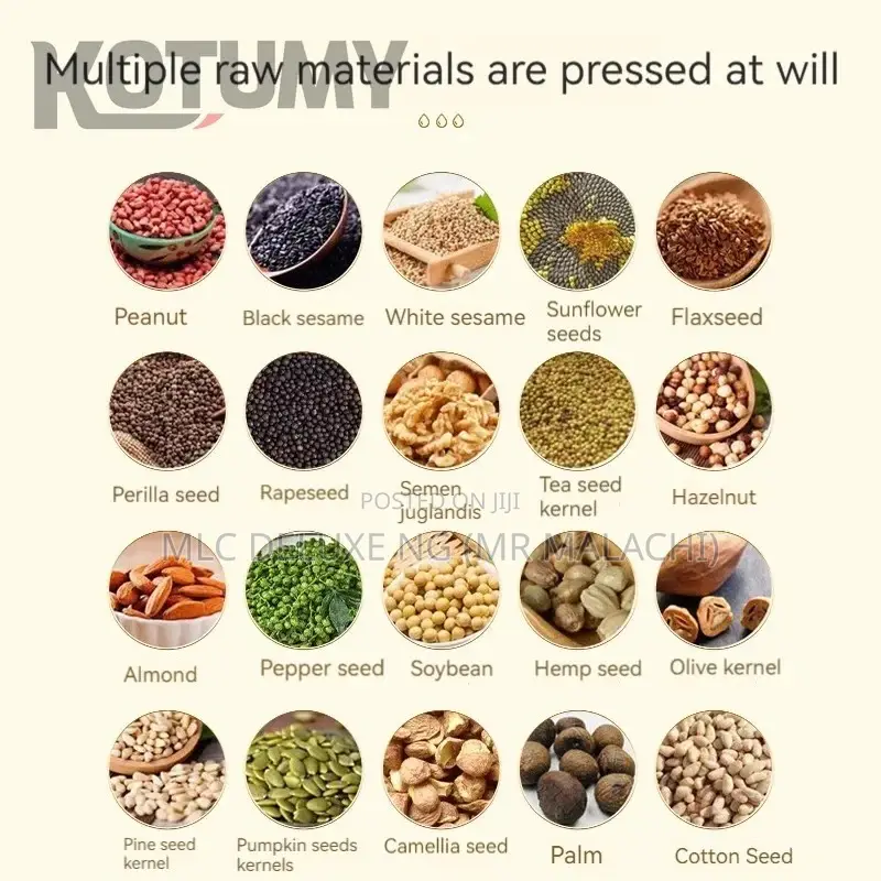 6kg Per Hour Oil Extractor / Multi Purpose Hot Oil Presser