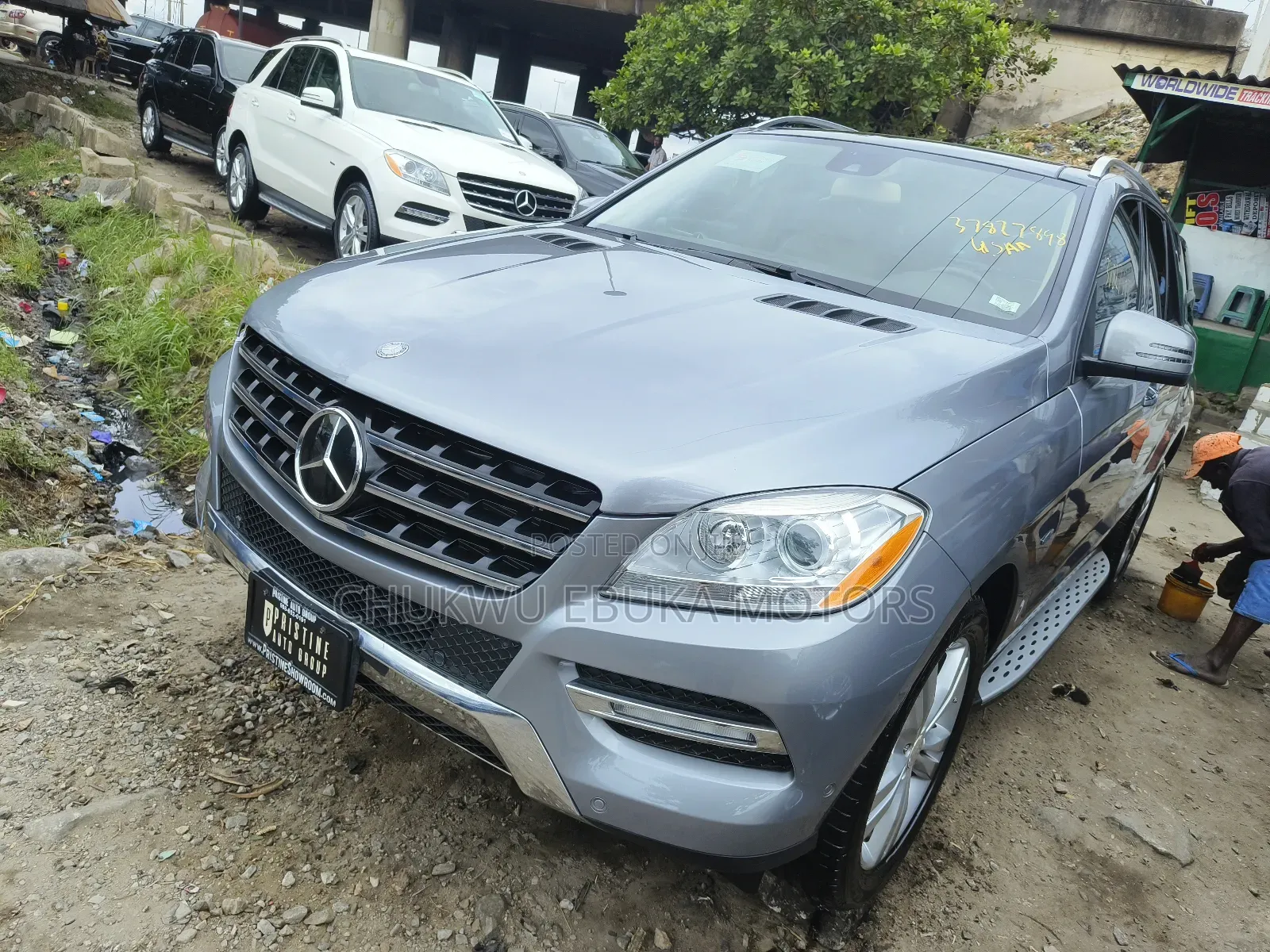 Mercedes-Benz M Class ML 350 4Matic 2013 Gray
