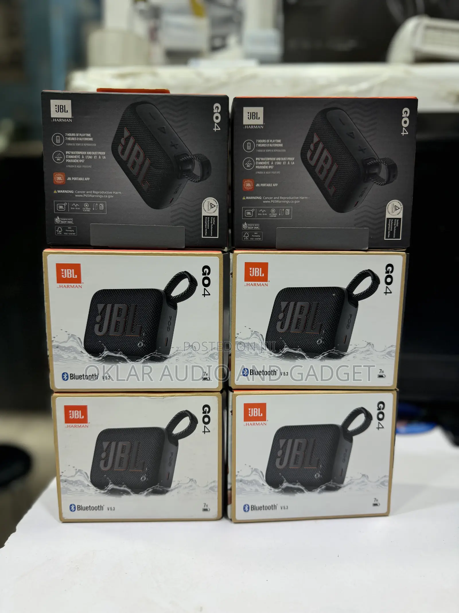 JBL Go 4 Portable Bluetooth Speaker