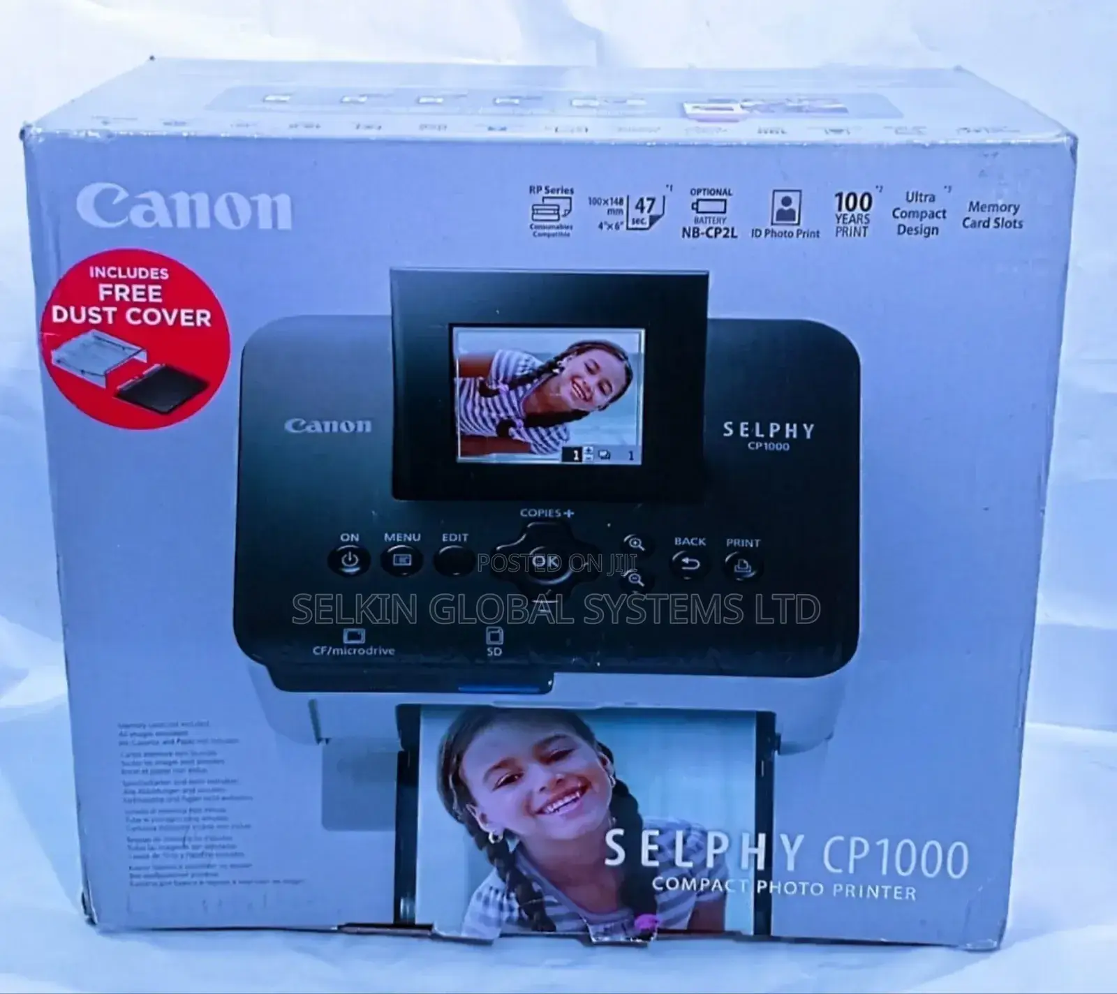 Canon Portable Selphy Cp1000 Passport Printer