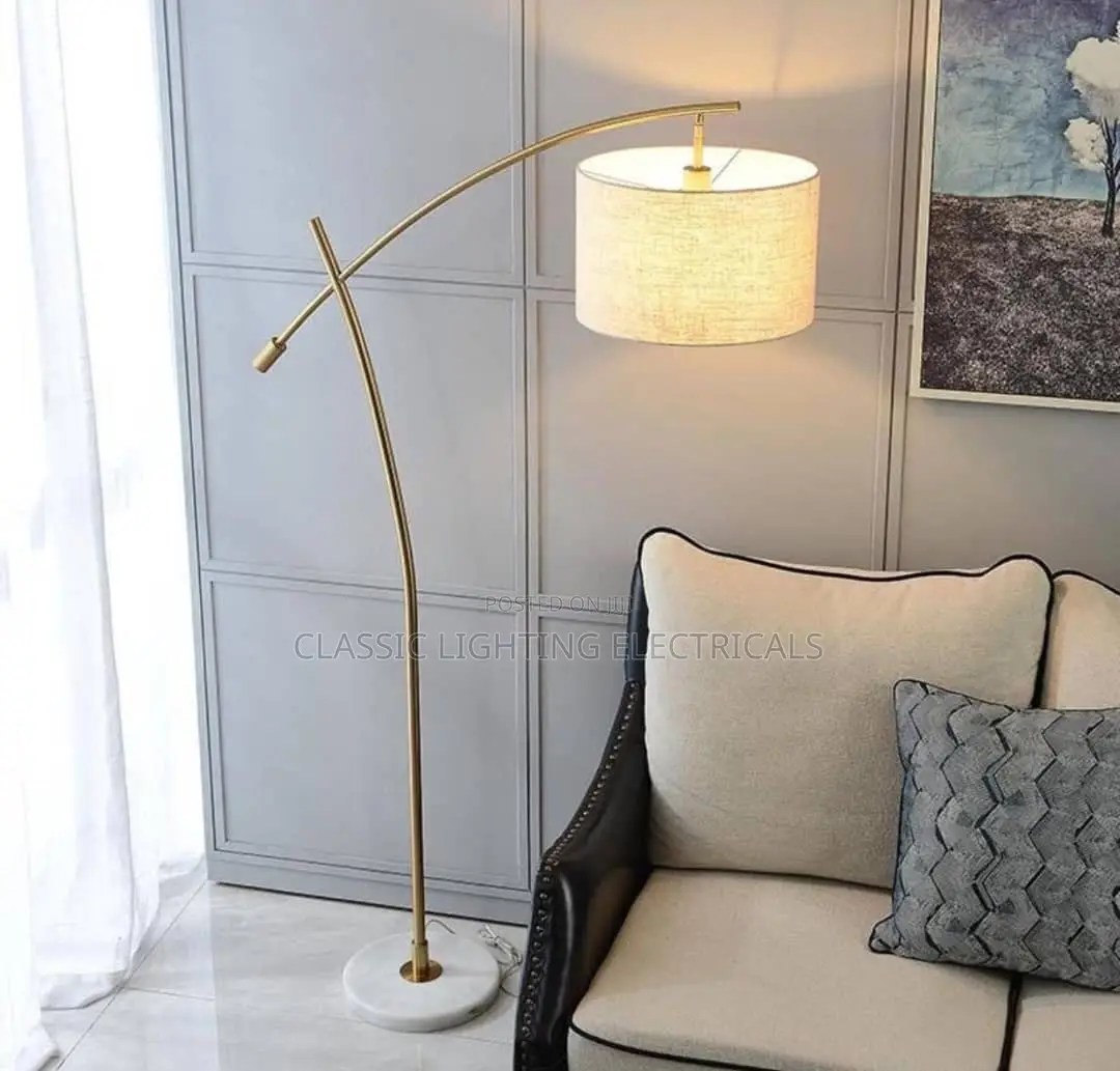 Simple Fishing Lamp E27 Led Floor Lamps for Living Room