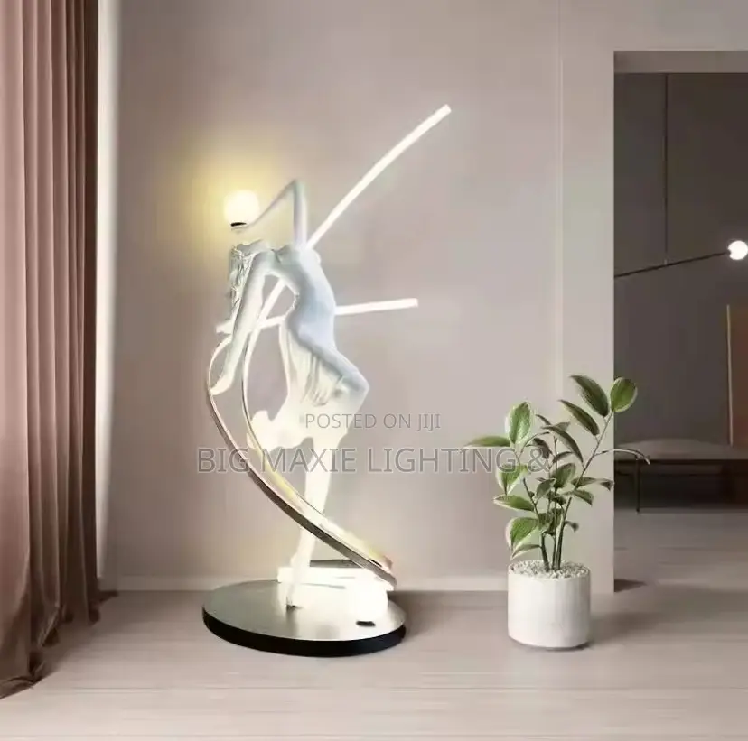 Goddess Sculptured Ornaments Dance Girl Floor