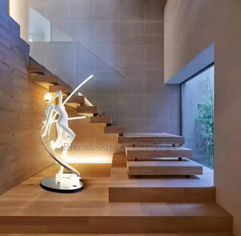 Goddess Sculptured Ornaments Dance Girl Floor